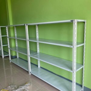 Kệ sắt v lỗ đa năng 4 tầng cao 1,5m dài 2,7m rộng 40cm