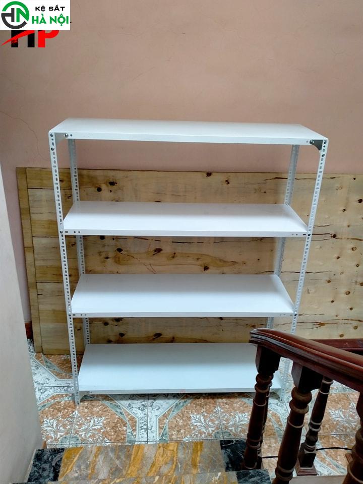 KỆ SẮT VLO 4 TẦNG CAO 1,5M DÀI 1,5M RỘNG 30CM - Hình ảnh 3