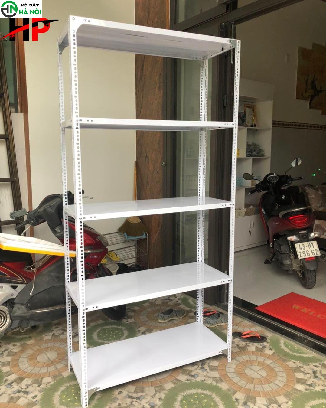 kệ vlo kích thước : cao 2m dài 1m sâu 40 5 sàn - Hình ảnh 2