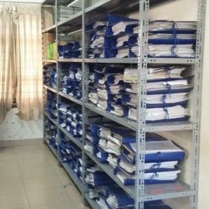 Giá kệ sắt để hồ sơ tài liệu và sách thư viện 2m x 1m x 40 x 6